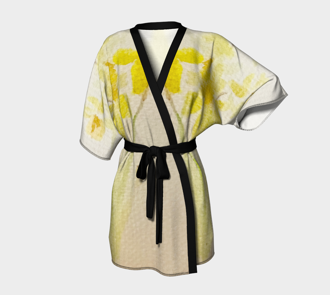 Dainty Daffodils Kimono